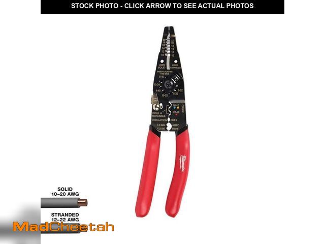 Lot 74-12792953 - Milwaukee 9 in. Multi-Purpose Cutting Pliers - UNUSED