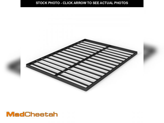 Lot 74-12227401 - ZINUS Quick Lock Bunkie Board, Box Spring &amp; Bed Slat Replacement, Metal Frame with Steel Slats, ...