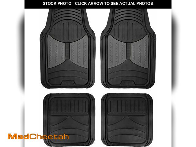 Lot 74-12760115 - FH Group Automotive Floor Mats - Heavy-Duty Monster Eye Floor Mats for Cars, Universal Fit Full Set,...