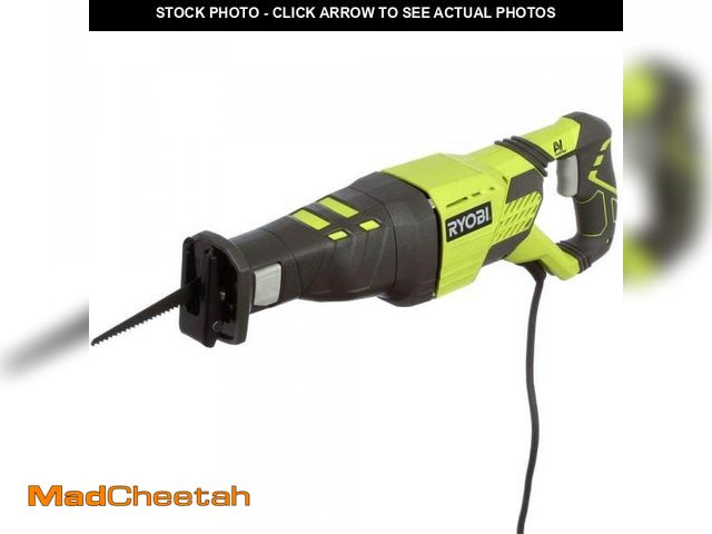 Lot 74-12517441 - RYOBI 12 Amp Corded Reciprocating Saw - UNUSED