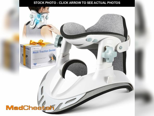 Lot 74-13950753 - Hybodies Cervical Traction Device, Neck Stretcher for Pain Relief at Home &amp; Office, 3 Power Trac...