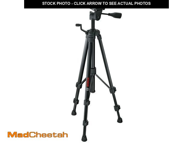 Lot 74-12770099 - Bosch Compact Tripod with Extendable Height for Use with Line Lasers, Point Lasers, and Laser Distan...