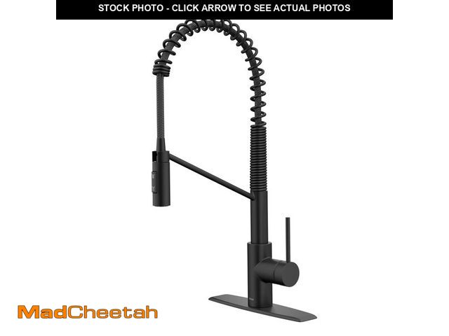 Lot 74-13786423 - KRAUS Oletto Commercial Style Single Handle Pull Down Kitchen Faucet with QuickDock Top Mount Instal...