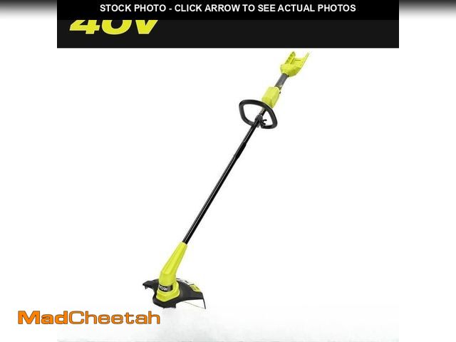 Lot 74-12798875 - RYOBI 40V 12 in. Cordless Battery String Trimmer (Tool Only) - UNUSED