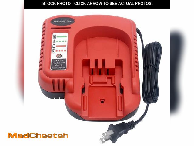 Lot 74-12709979 - Biswaye 9.6V-18V-24V Battery Fast Charger BDFC240 Compatible with Black &amp; Decker 18V 24V 14.4V 1...