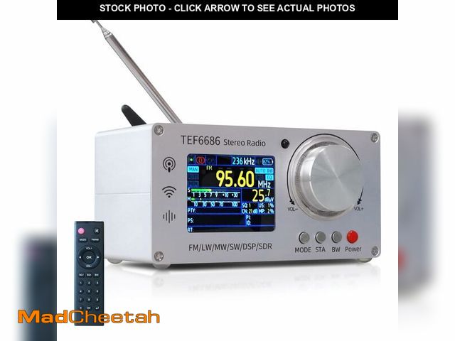Lot 74-14210527 - Ksaipx TEF6686 FullÃ¢â¬âBand DSP Shortwave Radio with TFT Display Ã¢â¬â 4Ã¢â¬âBand AM/FM/SW...