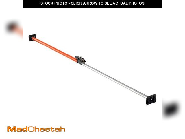 Lot 74-14313068 - VEVOR Cargo Bar, Ratcheting Cargo Bar Adjustable from 40 in. to 73 in., Heavy-duty Steel Cargos Stab...