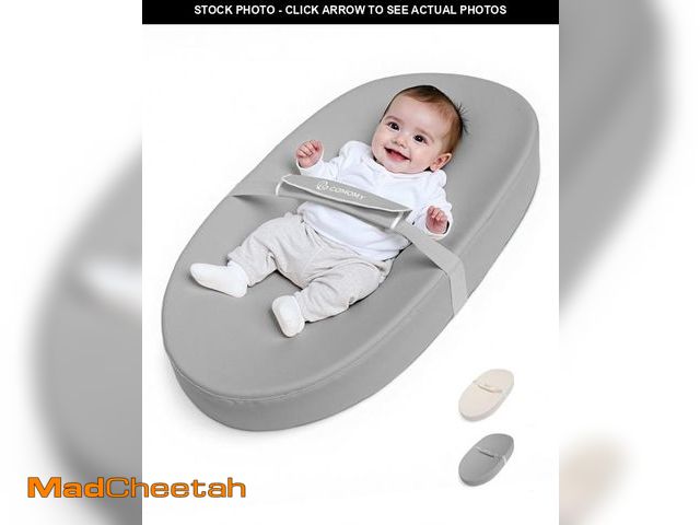 Lot 74-12305089 - COMOMY Baby Changing Pad with Wipeable &amp; Waterproof PU Cover, Contoured Diaper Changing Pad for ...