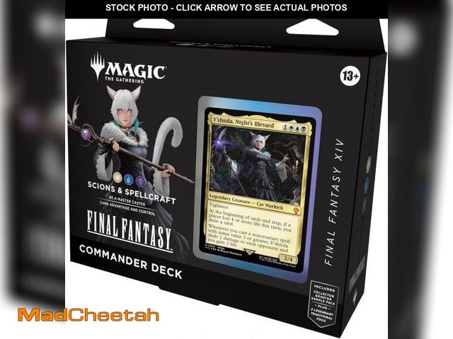 Lot 74-12288575 - Magic: The Gathering Final Fantasy XIV Commander Deck - Scions &amp; Spellcraft - UNUSED