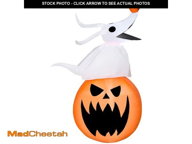 Lot 74-12852664 - Disney 3.5 ft Airblown-Zero with Pumpkin Halloween Inflatable - UNUSED