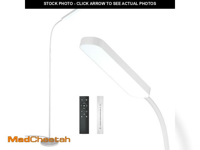 Lot 74-12979779 - Wio-Mio Floor Lamps, 15w/1000lm Bright LED Floor Lamp with Stepless Adjustable 3000K-6000K Colors an...