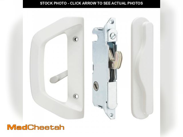 Lot 74-11546059 - AIsecure Sliding Glass Door Handle Set and Mortise Lock Silding Door Lock Door Thickness from 1-1/2"...