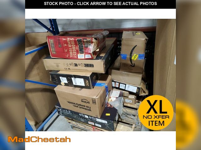 Lot 74-14354654 - MadCheetah 1 Pallet of 16 Salvage TVs/Monitors (Semi-Functional / Cracked / Damaged) TS 109324 *MUST...
