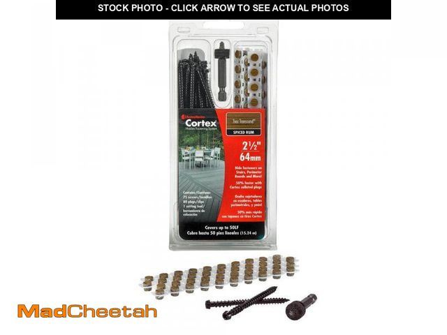 Lot 74-12412271 - FastenMaster Collated Cortex Hidden Fastening System for Trex Transcend Decking - 2-1/2 in. screws a...