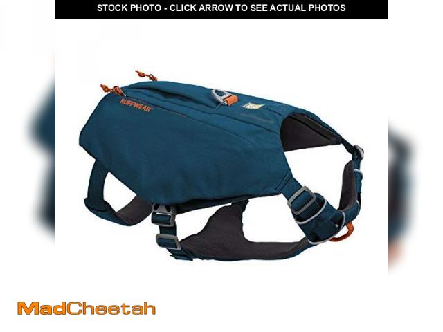 Lot 74-7430065 - RUFFWEAR, Switchbak Dog Harness, Pack &amp; Harness Hybrid for Day Trips &amp; Everyday Use, Blue Mo...