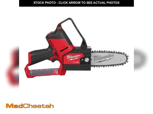 Lot 74-14448985 - Milwaukee M12 FUEL 6 in. 12V Lithium-Ion Brushless Electric Cordless Battery Pruning Saw HATCHET (To...