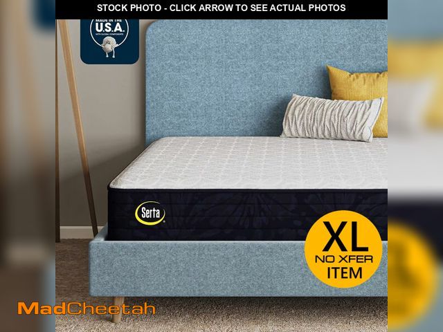Lot 74-14611582 - Serta Classic Clarks Hill 2.0 Medium 11.5" Traditional Queen Mattress - UNUSED