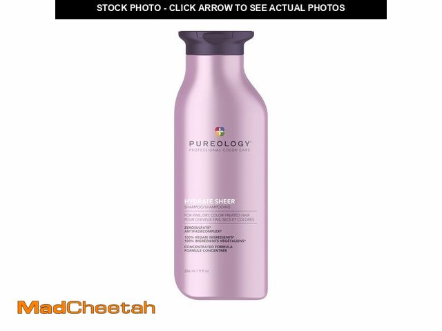 Lot 74-14271514 - Pureology Hydrate Sheer Shampoo - Lightweight, Moisturizing Shampoo For Fine, Dry, Color Treated Hai...