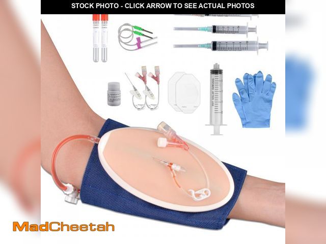 Lot 74-12309991 - MedEduQuest MedEduQuest IV Insertion Practice Kit for Nursing Students, IV Start Kit for Nurses, Ven...