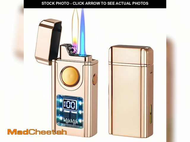 Lot 74-14270585 - NINSI Smart Voice-Activated Lighter - 3 Flames (Blue Torch, Soft Flame &amp; Dual Arc) - Windproof R...