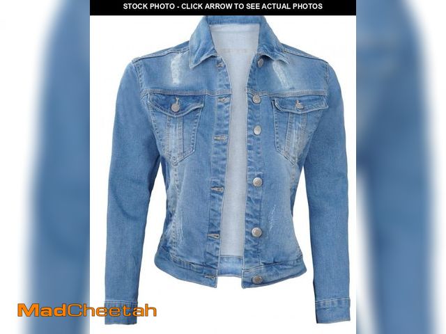 Lot 74-12363213 - Decrum DISC WomenDenimJacket - Outerwear Casual Women's Denim Jackets | [612823678] Ashly LightBlue,...