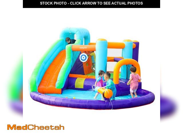 Lot 74-12818215 - Doctor Dolphin Inflatable Water Slide Bounce House, Inflatable Bounce House for Big Kids, Water Slid...