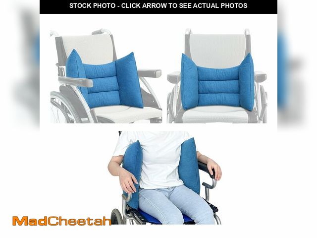 Lot 74-12604340 - KAVIL Lateral Support for Wheelchair Back Support Cushion for Pressure Relief Folding Pads Improving...