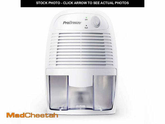 Lot 74-14370164 - Pro Breeze Mini Portable Dehumidifier, 17oz Ultra Quiet Compact Peltier Dehumidifier, 215 Sqft 1pack...