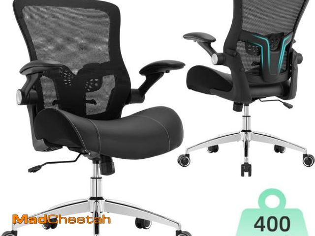Lot 74-12167620 - Luckyear Office Chair Ergonomic Desk Chair-400lbs Big and Tall Heavy Duty, Wide &amp; Soft 3D Modeli...