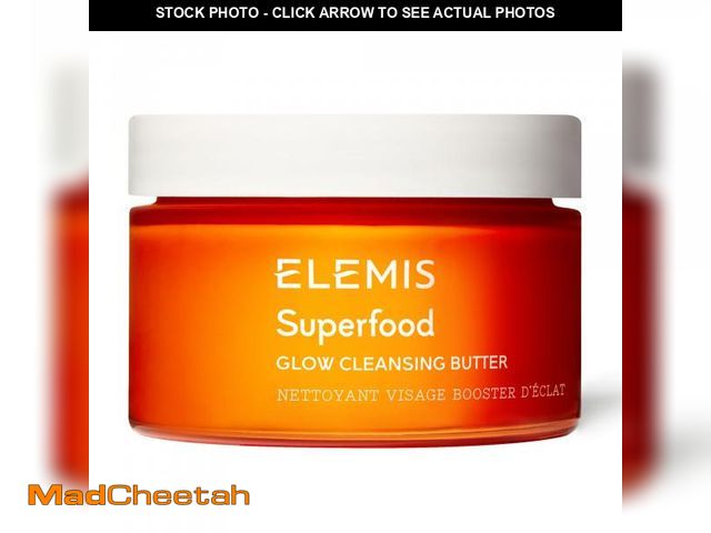 Lot 74-12215326 - ELEMIS Superfood AHA Glow Cleansing Butter, Daily Skincare Facial Cleanser to Brighten, Nourish &amp...