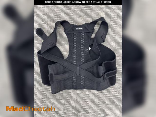 Lot 74-11549864 - Fit Geno Posture Corrector for Women and Men - Adjustable Back Brace &amp; Straightener for Scoliosi...