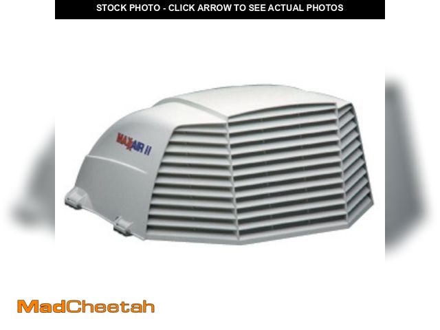 Lot 74-12149702 - Maxxair White RV Vent Cover with EZ Clip - UNUSED