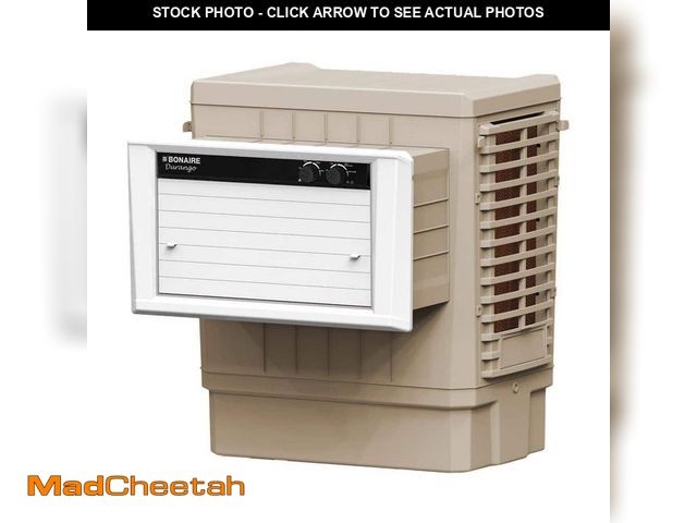 Lot 74-14560391 - Bonaire Durango 2800 CFM, 110-Volt 3-Speed Window Evaporative Cooler for 600 sq. ft. with Motor Incl...