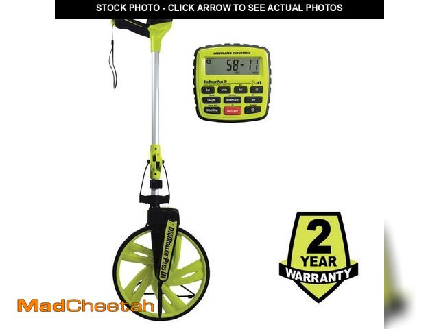 Lot 74-12594192 - Calculated Industries 12.5 in. DigiRoller Plus III Digital Measuring Wheel - UNUSED