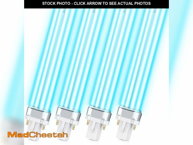 Lot 74-13992640 - Kittmip UV UV-C Light Bulbs 9W G23 Base Replacement Bulb for Outdoor Pond Clarifier Lamp Compatible ...
