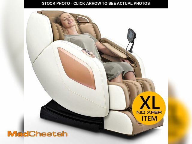 Lot 74-13580894 - Mazzup Massage Chair Full Body with Heat, Full Body Zero Gravity Shiatsu Massage Chair, Kneading Rec...