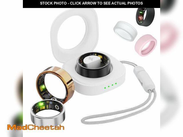 Lot 74-12718295 - UniJethro Smart Ring for Women Men, Health Fitness Tracker Ring, IP68 Waterproof Rings, Sleep Ring w...