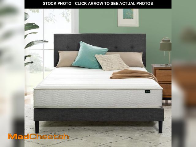 Lot 74-12204491 - ZINUS 8 Inch Foam and Spring Hybrid Mattress [New Version], King, Fiberglass Free, Medium Firmness, ...