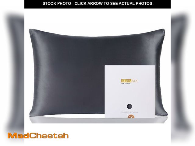 Lot 74-13721912 - ZIMASILK 100% Pure Mulberry Silk Pillowcase for Hair and Skin Health,Soft and Smooth,Both Sides Prem...