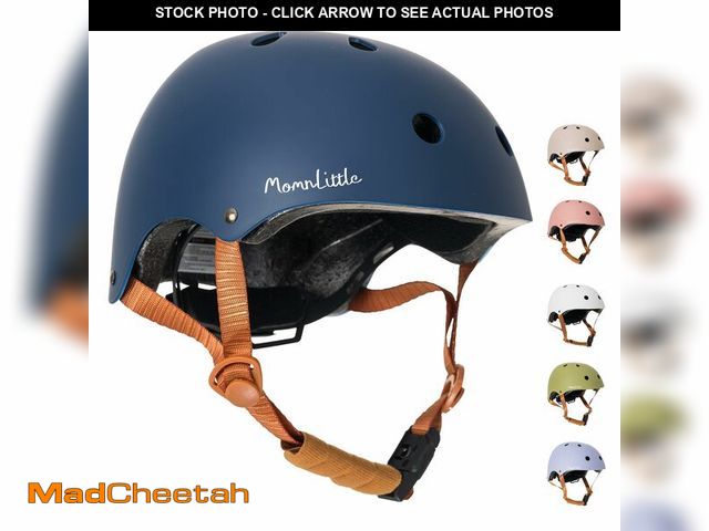 Lot 74-14150562 - MomnLittle Kids Bike Helmet with Quick Pinch-Free Magnetic Buckle CPSC Certified Bike Helmet for Tod...