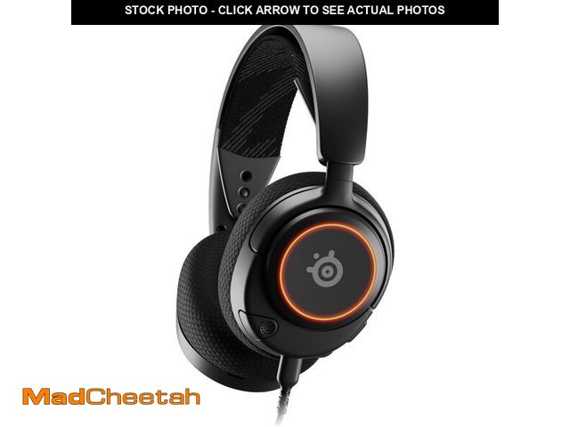 Lot 74-13548707 - SteelSeries Arctis Nova 3 Multi-Platform Gaming Headset - Signature Arctis Sound - ClearCast Gen 2 M...