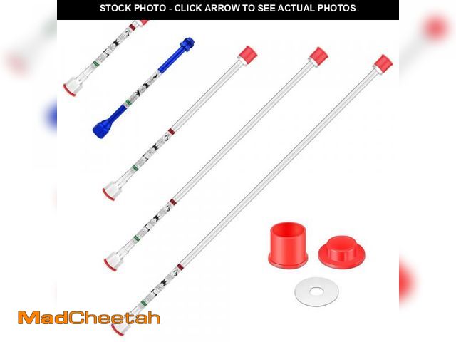 Lot 74-12151062 - Spray freely 5-Piece Set of Extension Poles,Airless Spray Gun Tip Extensions,Airless Paint Sprayer G...