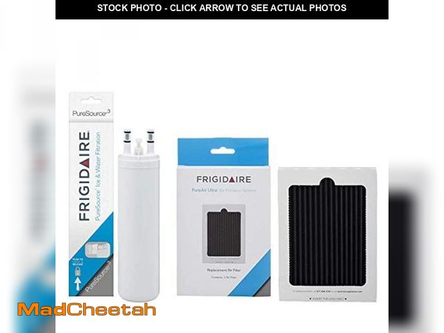 Lot 74-11550130 - Frigidaire FRIGCOMBO3 WF3CB Water PAULTRA Air Filter Combo Pack, 2 Piece Set (Compatible with Select...