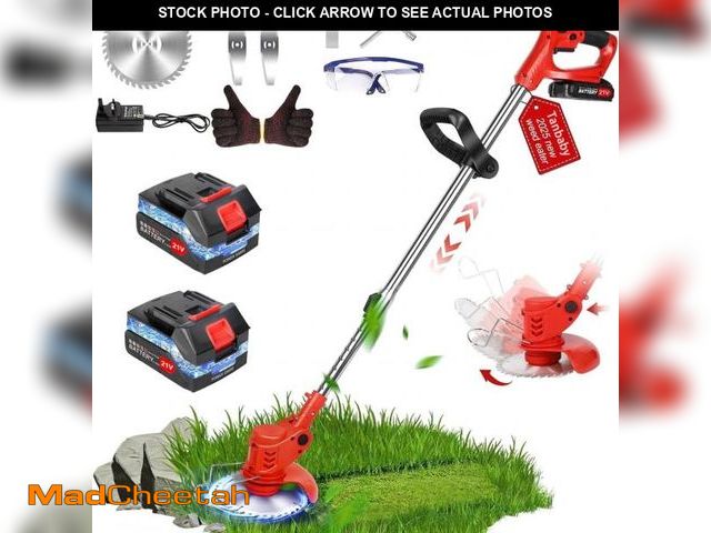 Lot 74-12514281 - Weed Eaters Cordless, Tanbaby 3-in-1 Battery Powered, 6 inch Grass Trimmer &amp; String Trimmer/Edge...