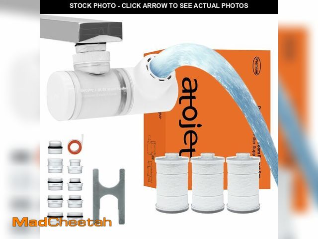 Lot 74-13540302 - ATOJET Duri Filtered Sink Faucet Crafted with KoreaÃ¢â¬â¢s Beauty Wisdom Ã¢â¬â Pure Carbon Filt...