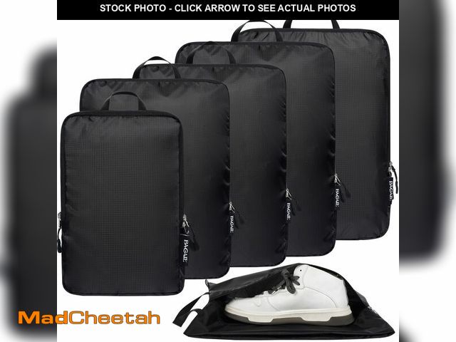 Lot 74-14378241 - BAGAIL 6 Set Ultralight Compression Packing Cubes Packing Organizer for Travel Accessories Luggage S...