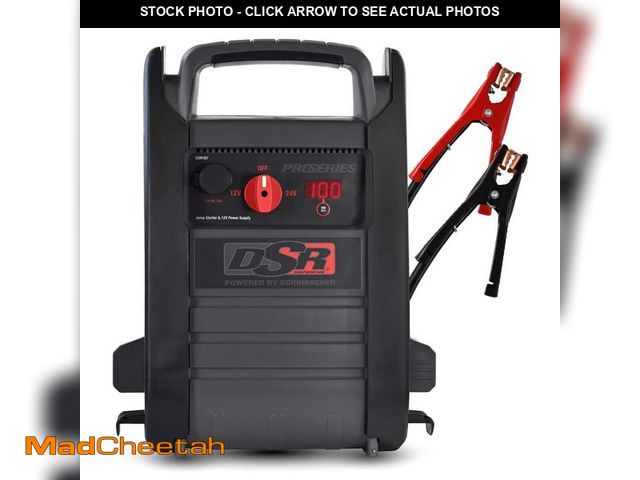 Lot 74-13561128 - Schumacher Electric DSR Pro 2200A Car Battery Jump Starter and Portable Power Station, 400W Inverter...