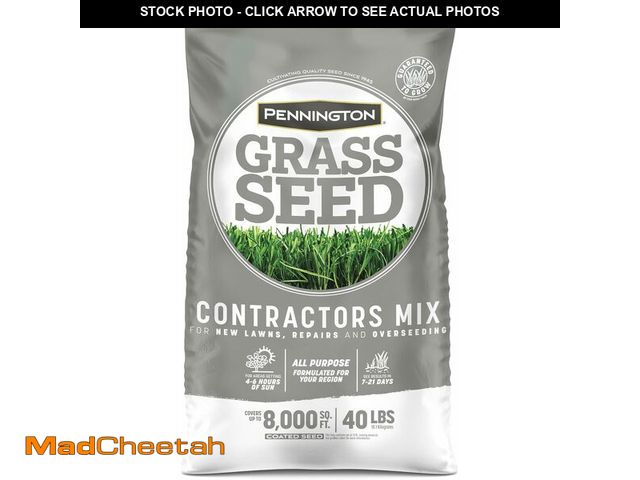 Lot 74-14599015 - Pennington Contractors Northern Mix Grass Seed, 40 lb - UNUSED