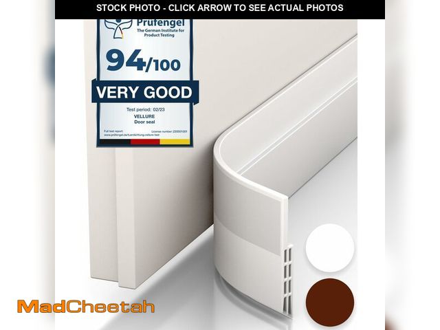 Lot 74-13549893 - VellureÃÂ® Door Draft stoppers for Bottom of Door - New Premium Door Sweep/Door Seal Strip (Save En...