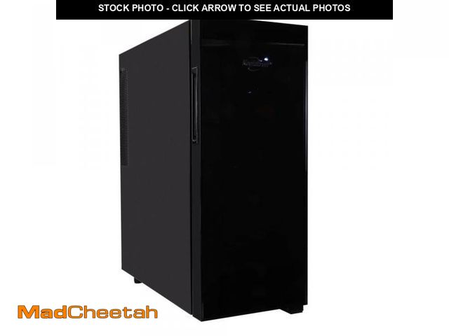 Lot 74-12425380 - Koolatron 12 Bottle Wine Cooler, Black, 1 cu. ft.. (28L) Freestanding Thermoelectric Wine Fridge - U...